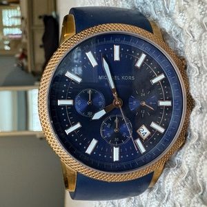 Micheal Kors navy women’s watch